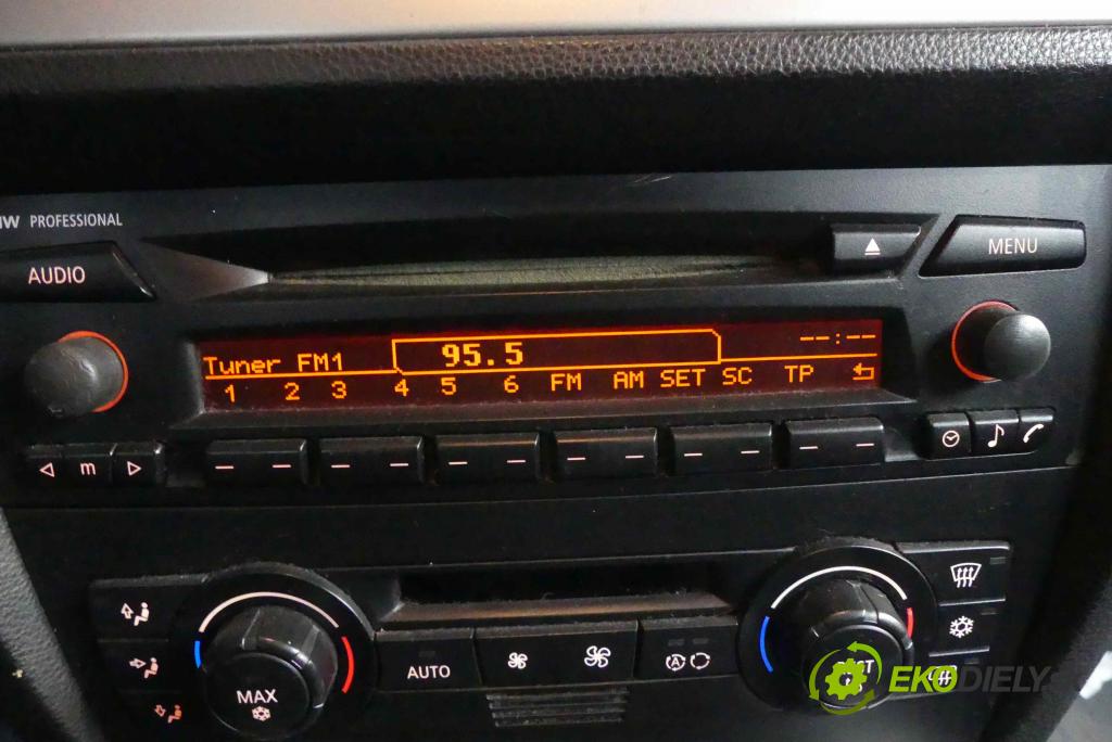 Bmw 3 E90 2005-2013 2.0d 122 HP manual 90 kW 1995 cm3 4- Radio originál 6512-6983018