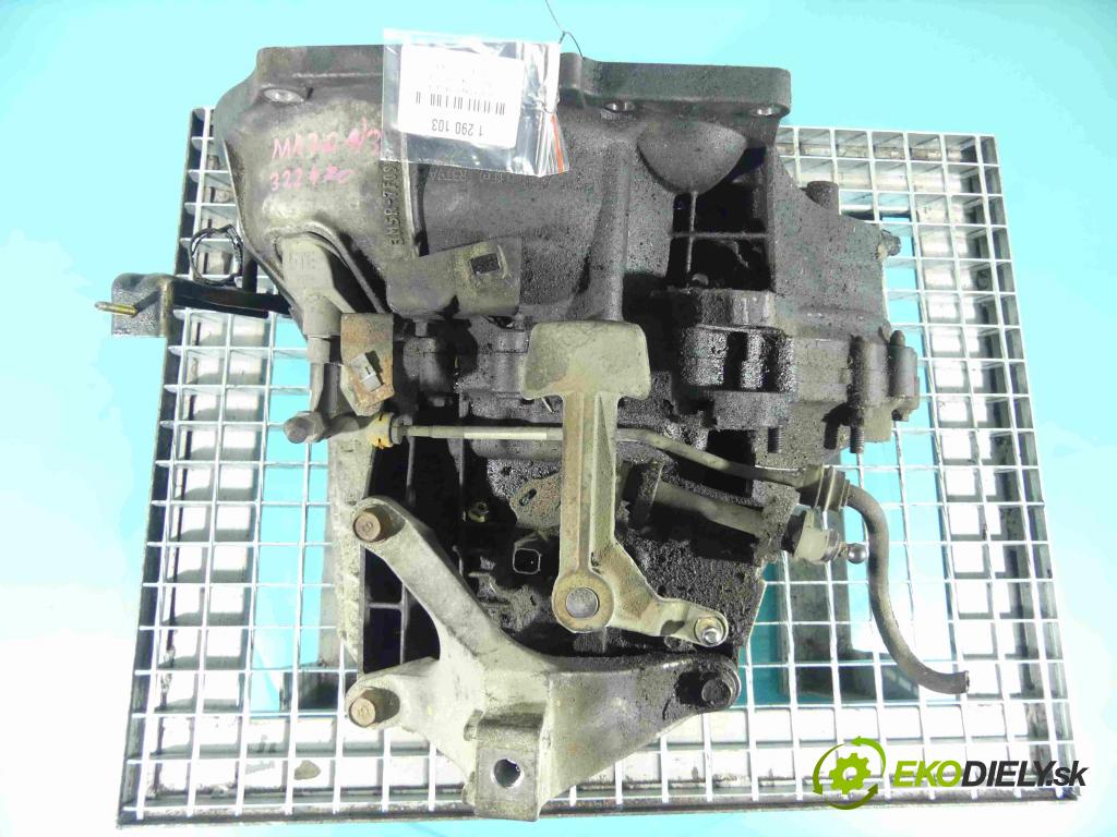 Mazda 3 I BK 2003-2009 1.6 citd 109 HP manual 80 kW 1560 cm3 5- prevodovka stupeň,rýchlosť manual 3M5R 7002 YF