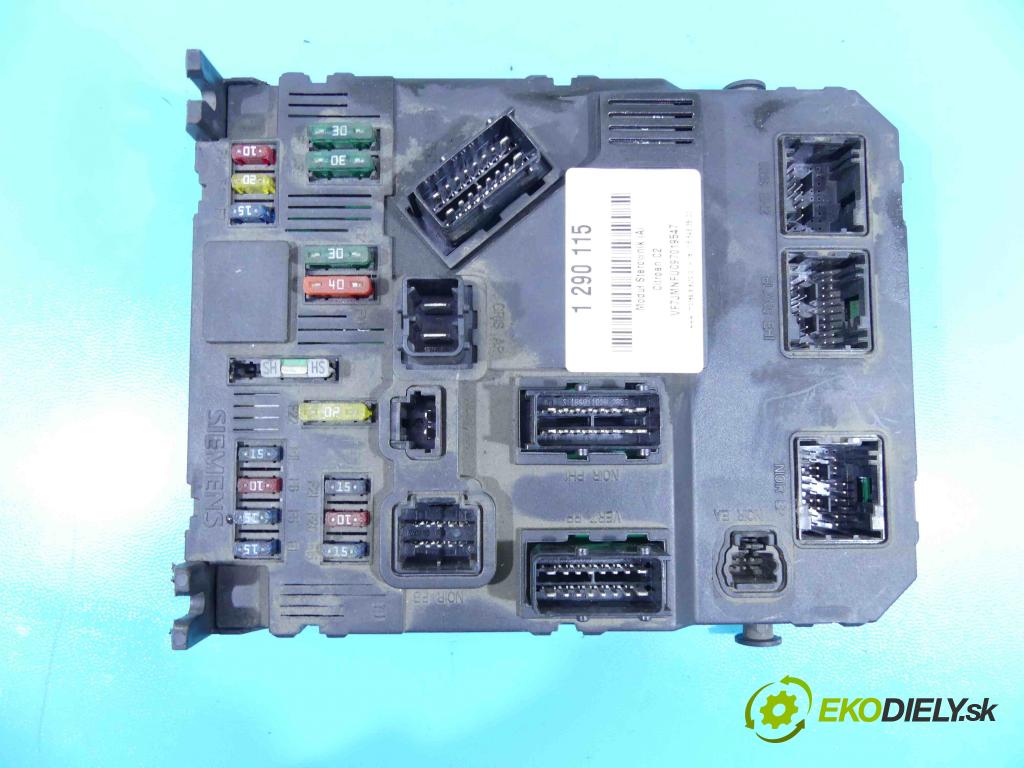 Citroen C2 1.6 16v 109 HP automatic 80 kW 1587 cm3 3- modul riadiaca jednotka 9650585780 (Ostatné)