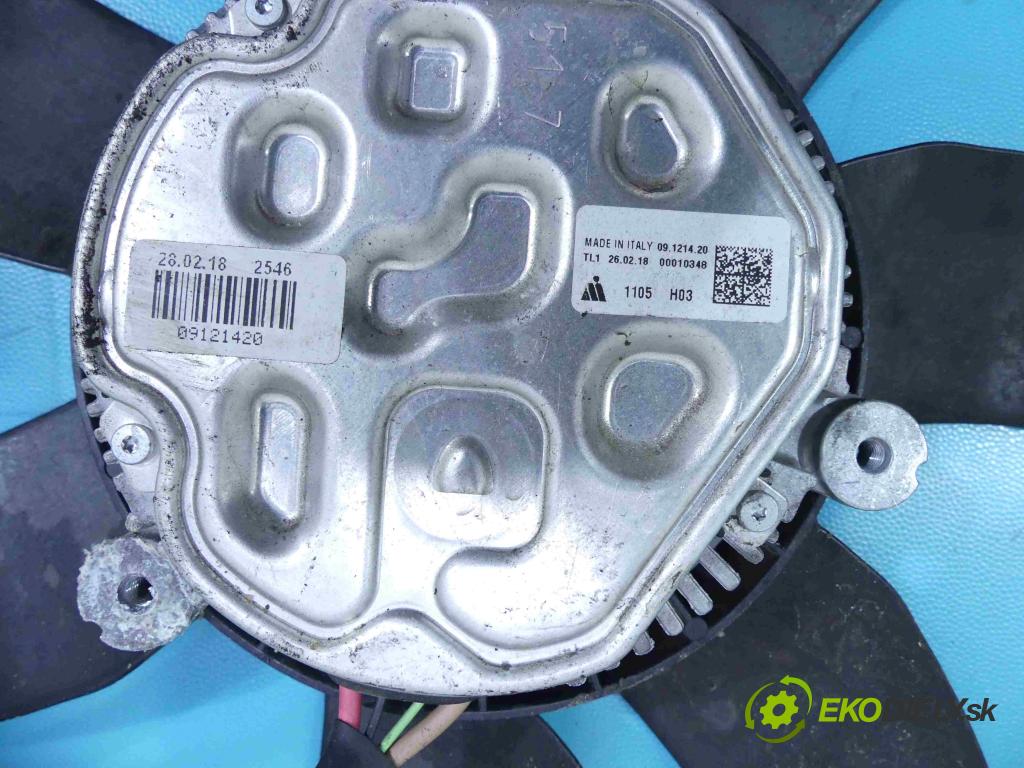 Audi A3 8V 2013-2020 1.5 TFSI 150 HP automatic 110 kW 1498 cm3 5- Ventilátor chladiča 09121420