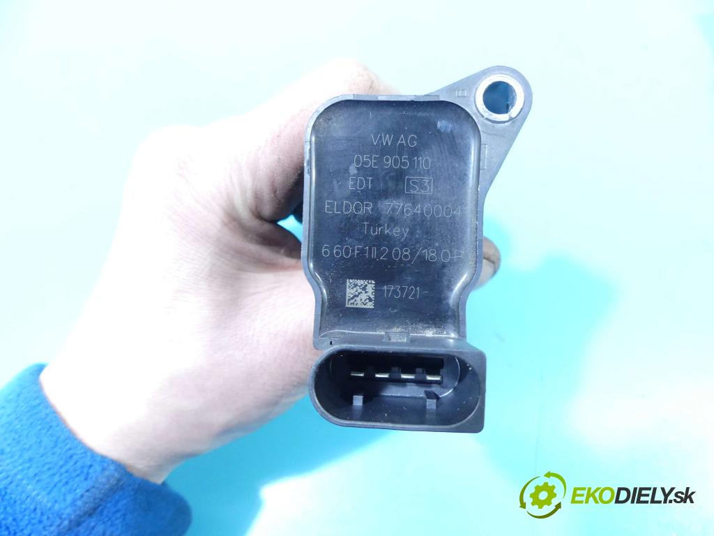 Audi A3 8V 2013-2020 1.5 TFSI 150 HP automatic 110 kW 1498 cm3 5- cievka zapaľovacia 05E905110 (Zapaľovacie cievky, moduly)