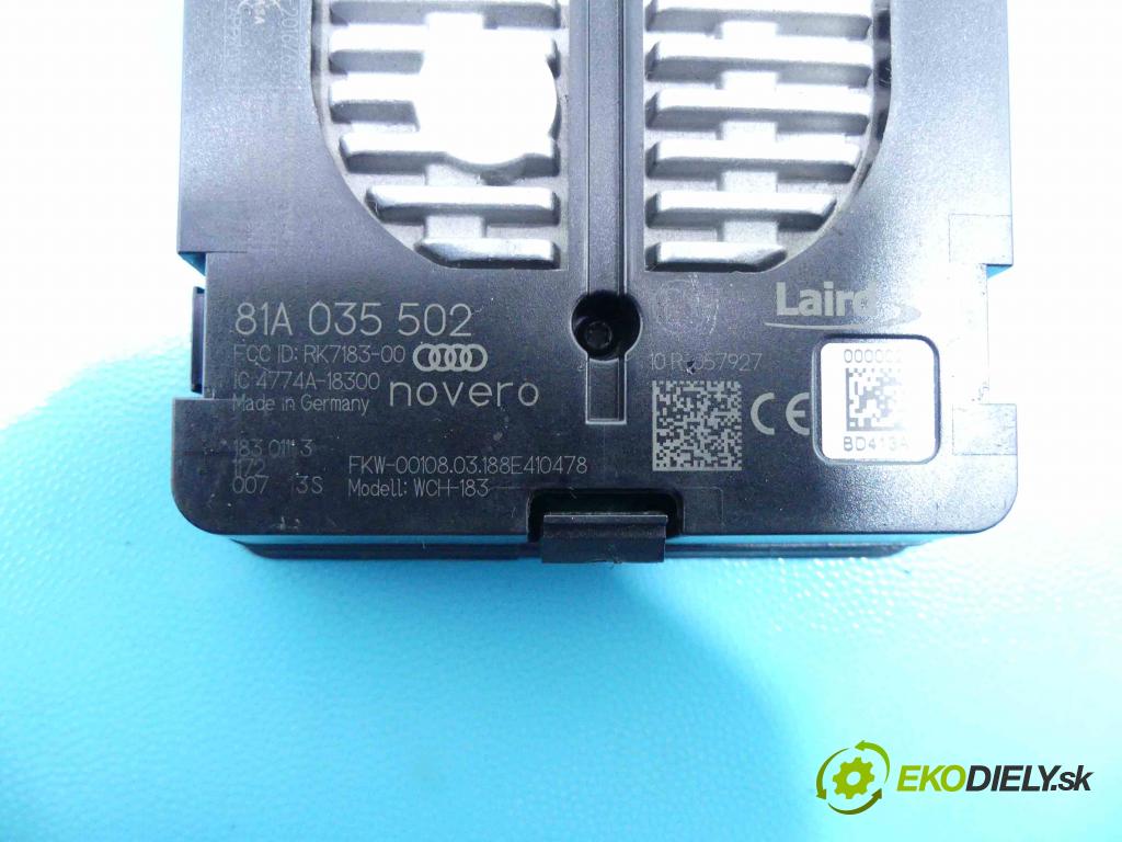 Audi A3 8V 2013-2020 1.5 TFSI 150 HP automatic 110 kW 1498 cm3 5- modul riadiaca jednotka 81A035502 (Ostatné)