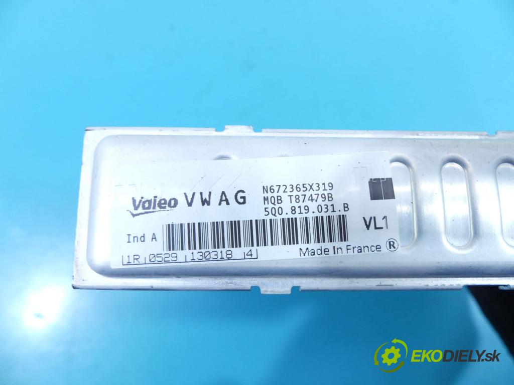 Audi A3 8V 2013-2020 1.5 TFSI 150 HP automatic 110 kW 1498 cm3 5- radiator 5Q0819031B (Radiátory kúrenia)