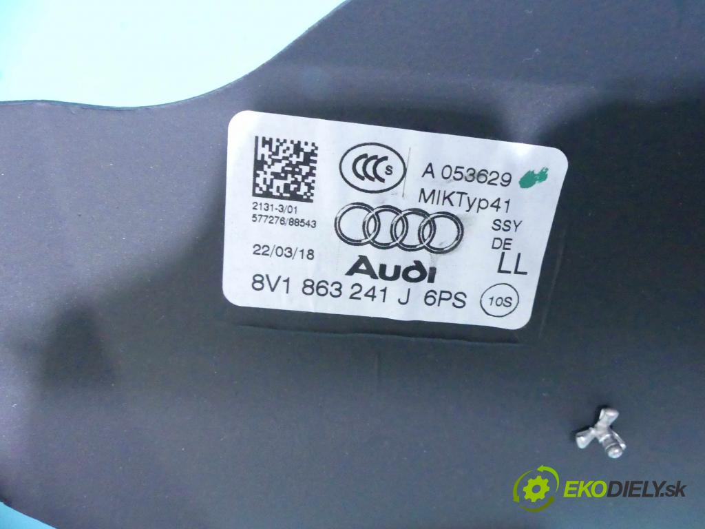 Audi A3 8V 2013-2020 1.5 TFSI 150 HP automatic 110 kW 1498 cm3 5- operadlo 8V1863241J (Lakťové opierky)