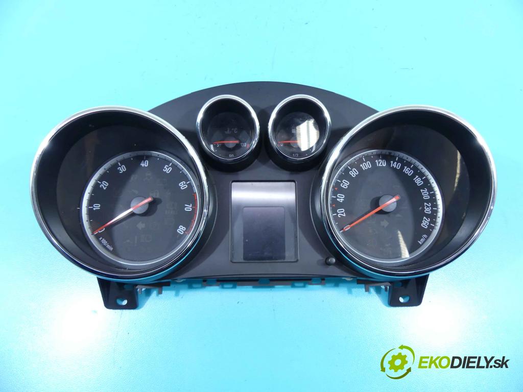 Opel Astra IV 2009-2015 1.4 T 140 HP manual 103 kW 1364 cm3 5- prístrojovka/ budíky 13355665 (Prístrojové dosky, displeje)