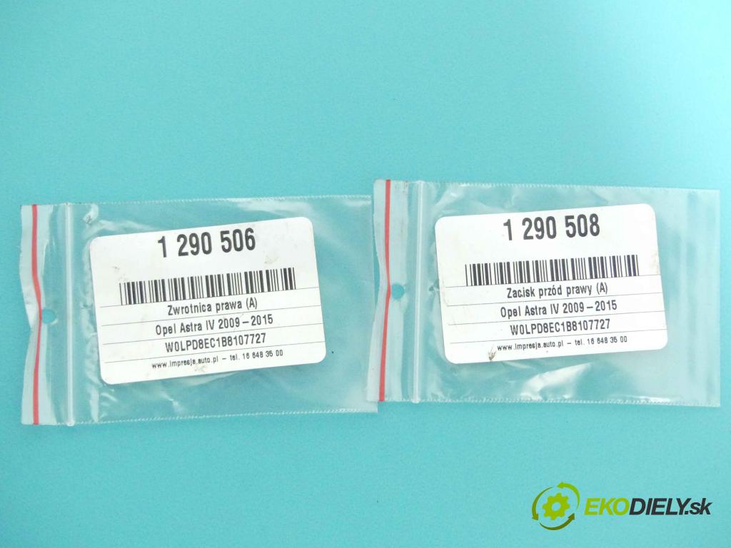 Opel Astra IV 2009-2015 1.4 T 140 HP manual 103 kW 1364 cm3 5- náboj pravé (Náboje)