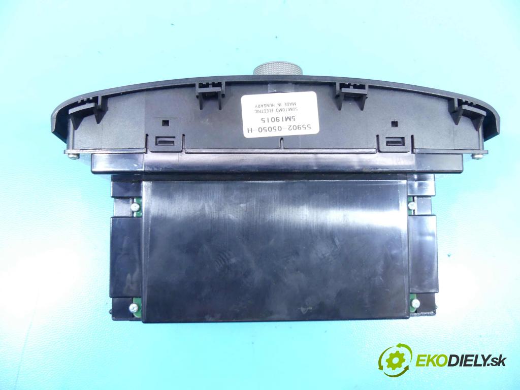 Toyota Avensis II T25 2003-2008 2.2 D-CAT 177 HP manual 130 kW 2231 cm3 5- panel kúrenia 55900-05202