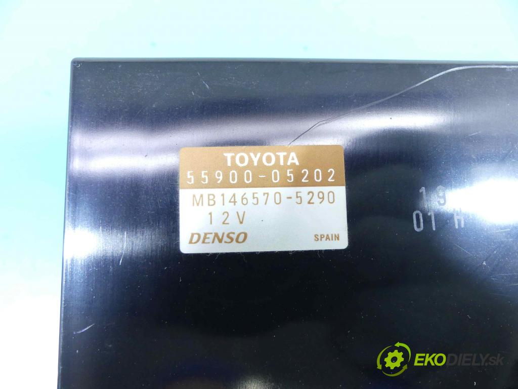Toyota Avensis II T25 2003-2008 2.2 D-CAT 177 HP manual 130 kW 2231 cm3 5- panel kúrenia 55900-05202