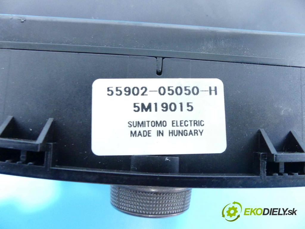Toyota Avensis II T25 2003-2008 2.2 D-CAT 177 HP manual 130 kW 2231 cm3 5- panel kúrenia 55900-05202
