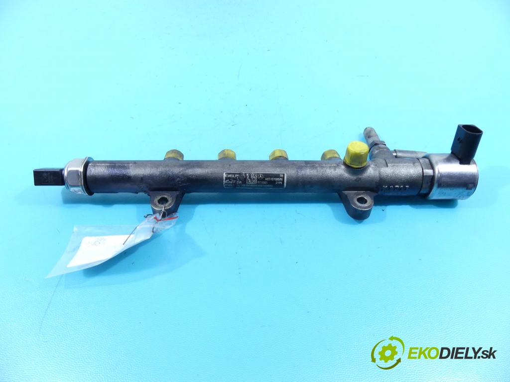 Mercedes GLK X204 2008-2015 2,2.0 cdi 170 HP automatic 125 kW 2143 cm3 5- lišta vstrekovacia A6510700595 (Vstrekovacie lišty)