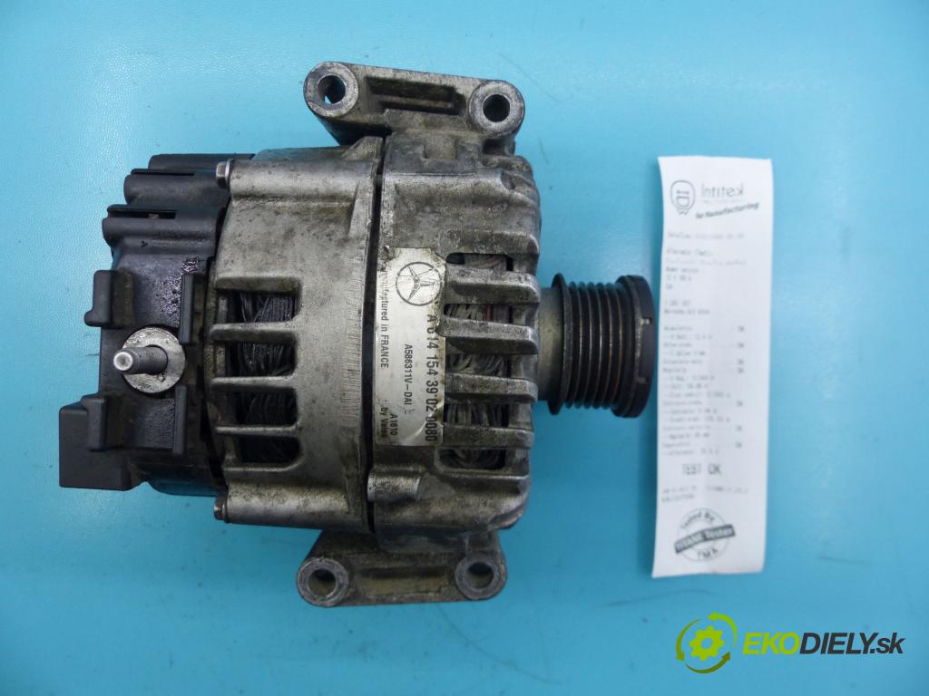 Mercedes GLK X204 2008-2015 2,2.0 cdi 170 hp automatic 125 kW 2143 cm3 5- Alternator A0141543902 (Alternátory)