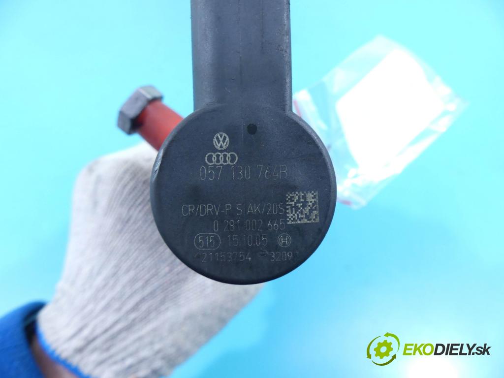 Audi A6 C6 2004-2011 2.7 tdi 163 HP automatic 120 kW 2698 cm3 5- lišta vstrekovacia 059130090K (Vstrekovacie lišty)