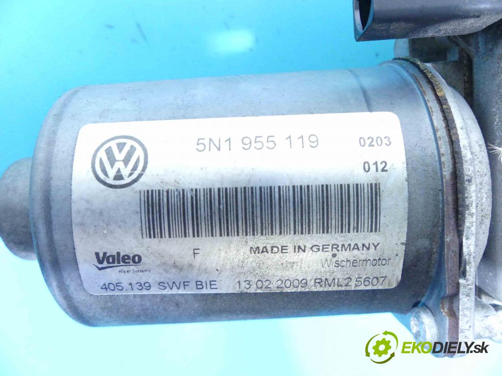 Vw Tiguan I 2007-2016 2.0 tdi 140 HP manual 103 kW 1968 cm3 5- motor stieračov predné 5N1955119