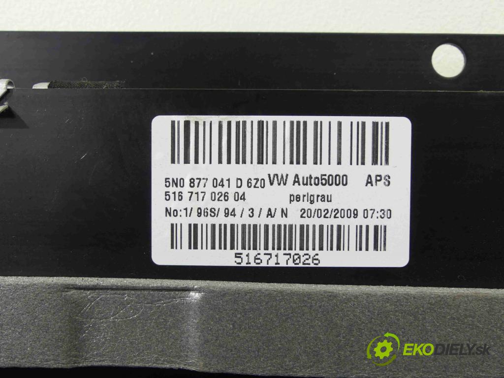 Vw Tiguan I 2007-2016 2.0 tdi 140 hp manual 103 kW 1968 cm3 5- Střešní okno: 5N0877041D (Okna karoserie)