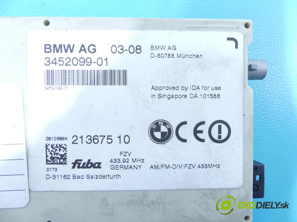 Bmw X3 E83 2003-2010 2.0d 177 HP manual 130 kW 1995 cm3 5- modul riadiaca jednotka 3452099 (Ostatné)