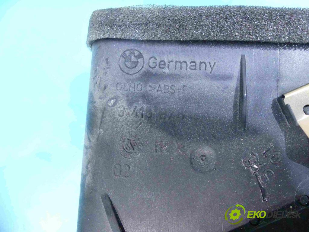 Bmw X3 E83 2003-2010 2.0d 177 HP manual 130 kW 1995 cm3 5- Mřížka: kúrenia stredová 3415974 (Mriežky kúrenia (fukáre))