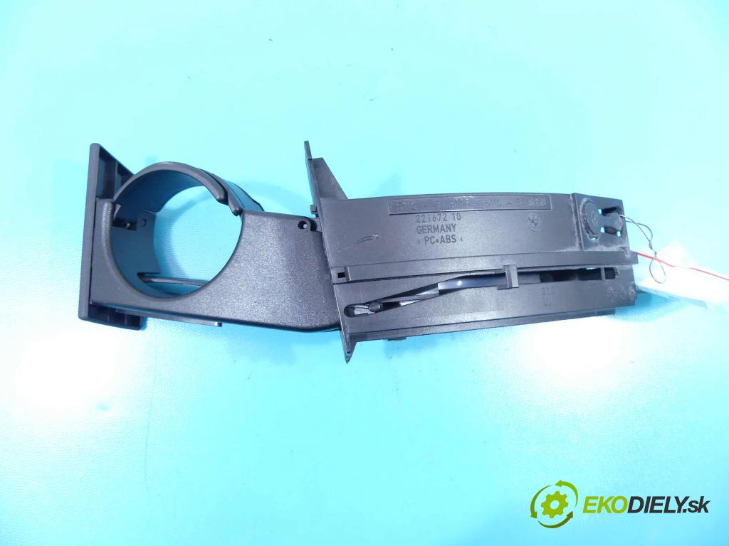 Bmw X3 E83 2003-2010 2.0d 177 HP manual 130 kW 1995 cm3 5- Rukojeť: na nápoje: 3416005 (Úchyty, držiaky na nápoje)