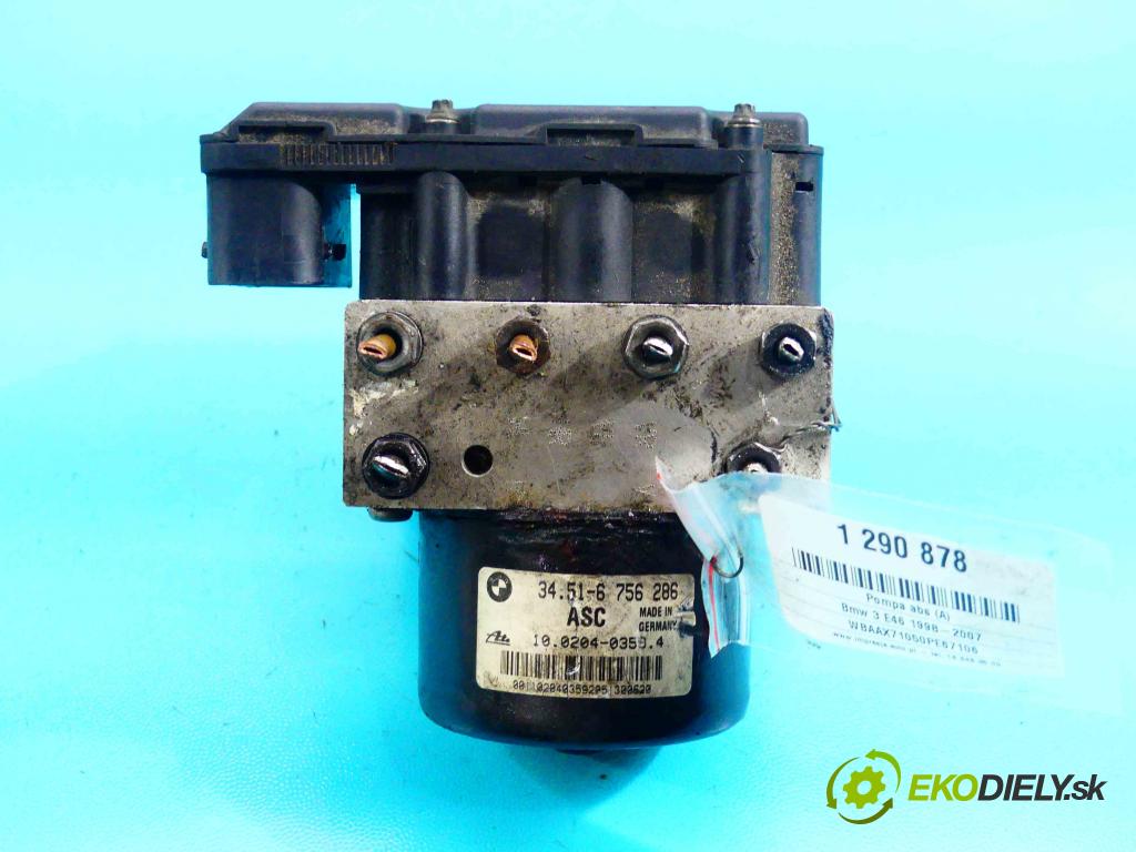 Bmw 3 E46 1998-2007 2.0d 136 HP manual 100 kW 1951 cm3 5- čerpadlo abs 6756286 (Pumpy ABS)