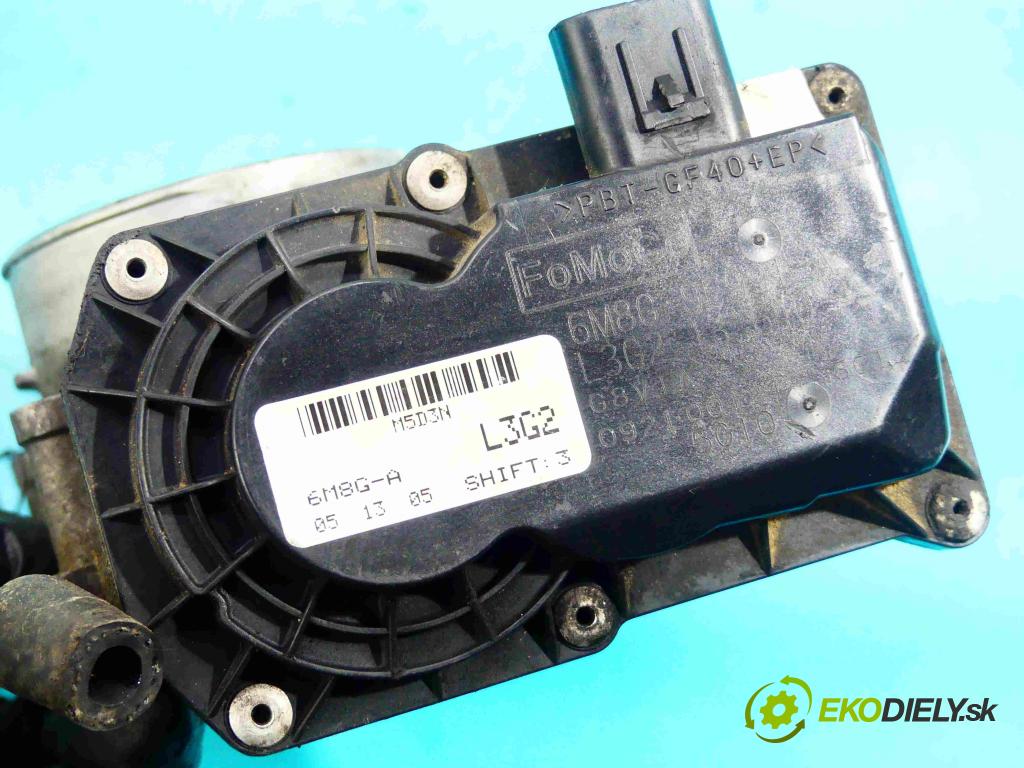 Mazda 6 I GG 2002-2007 1.8 16v 120 HP manual 88 kW 1798 cm3 4- klapka 6M8G-9F991-A (Škrtiace klapky)