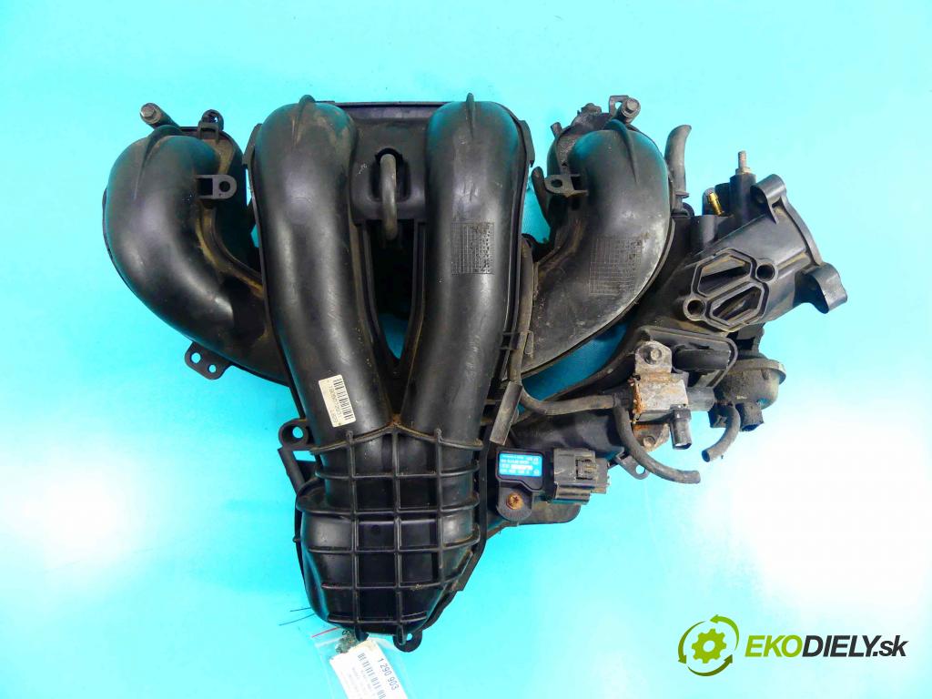 Mazda 6 I GG 2002-2007 1.8 16v 120 HP manual 88 kW 1798 cm3 4- zvod nasávací LF2513100 (Sacie potrubia)