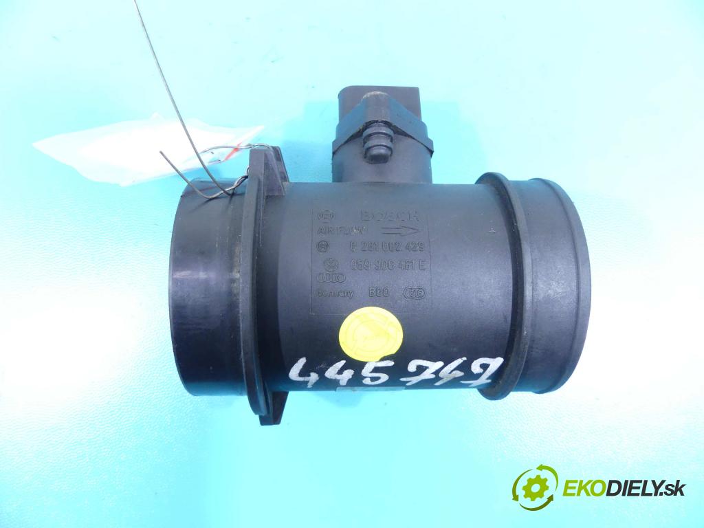 Audi A4 B5 1994-2001 2.5 tdi 150 HP manual 110 kW 2496 cm3 5- průtokoměr: 0281002429 (Váhy vzduchu)