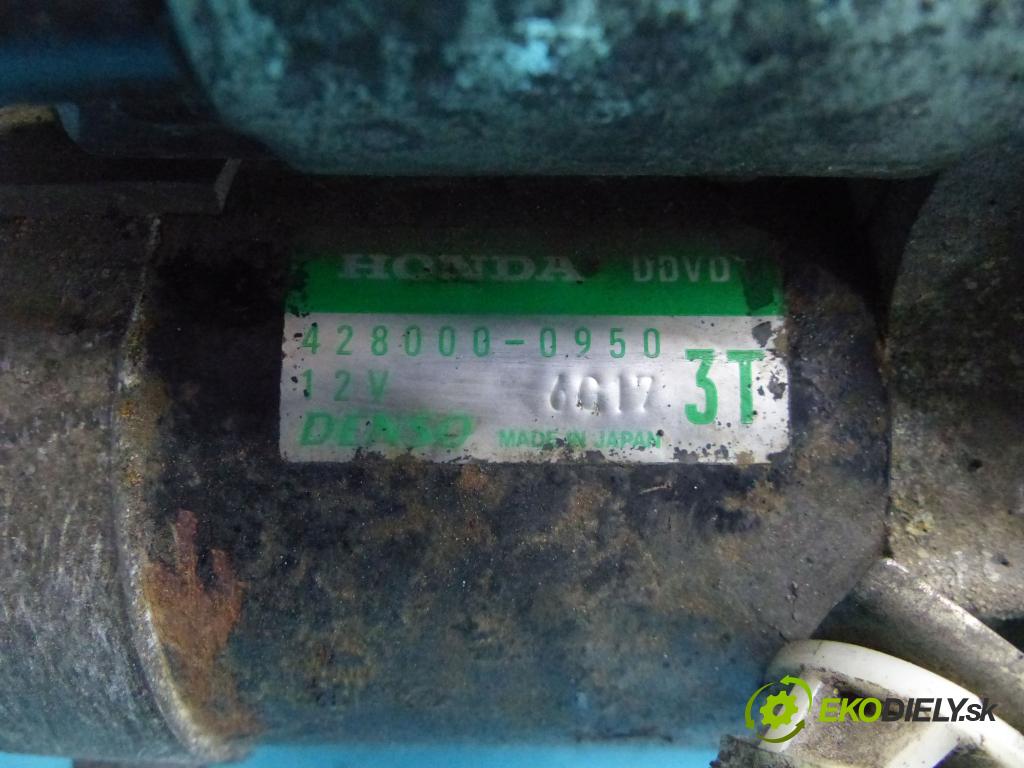 Honda Jazz II 2002-2008 1.3 83 HP manual 61 kW 1339 cm3 5- štartér 428000-0950 (Štartéry)