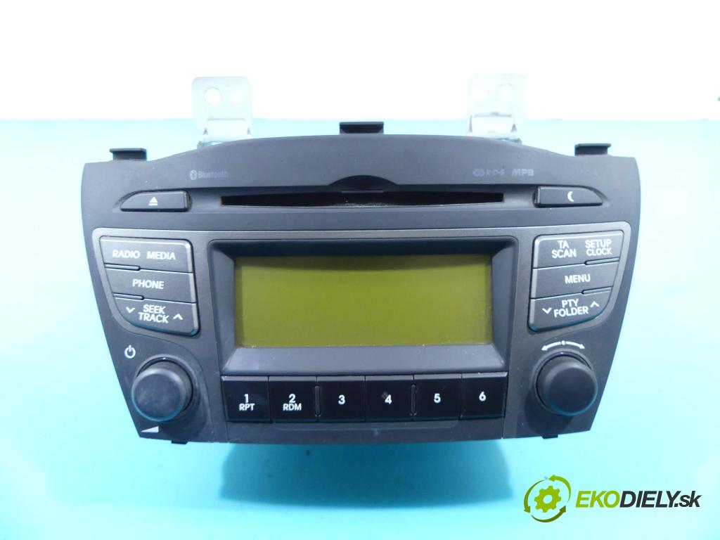 Hyundai Ix35 1.6 Gdi: 135 HP manual 99 kW 1591 cm3 5- Radio originál 96150-2Y010TJN