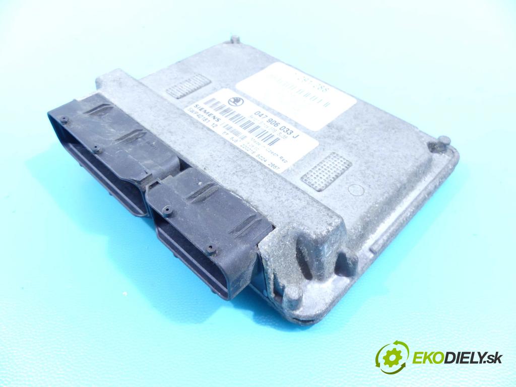 Skoda Fabia I 1999-2007 1.4 mpi 60 HP manual 44 kW 1397 cm3 5- riadiaca jednotka motora 047906033J