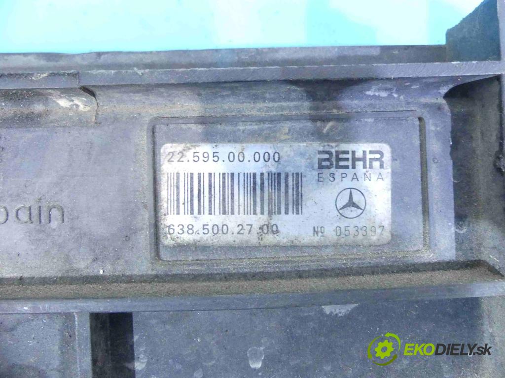 Mercedes Vito W638 1996-2003 2.3 TD 98 HP manual 72 kW 2299 cm3 5- Ventilátor chladiča 0130305232
