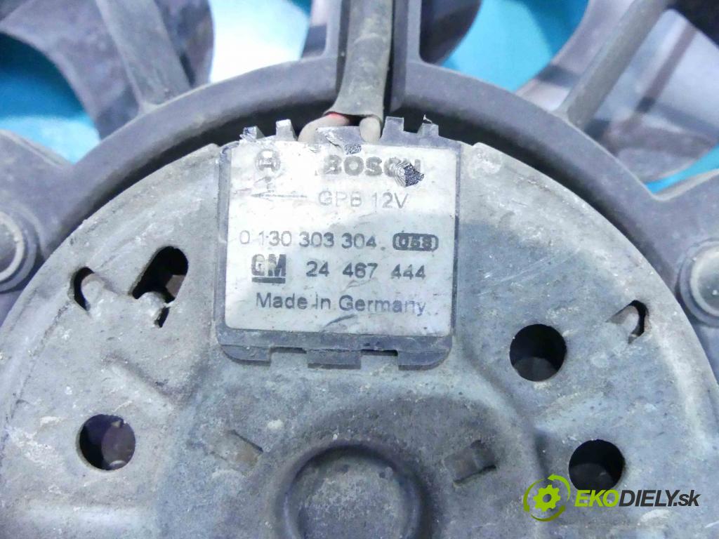 Opel Zafira B 2005-2014 1.7 cdti 125 HP manual 92 kW 1686 cm3 5- Ventilátor chladiča 24467444