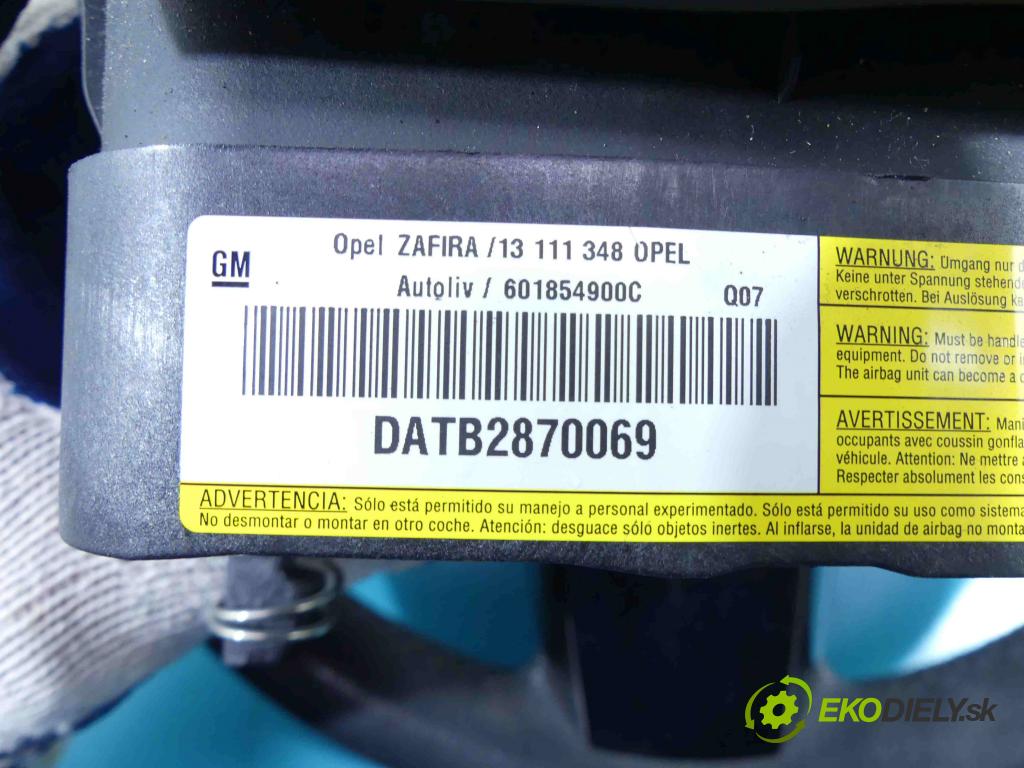 Opel Zafira B 2005-2014 1.7 cdti 125 hp manual 92 kW 1686 cm3 5- volant  (Volanty)