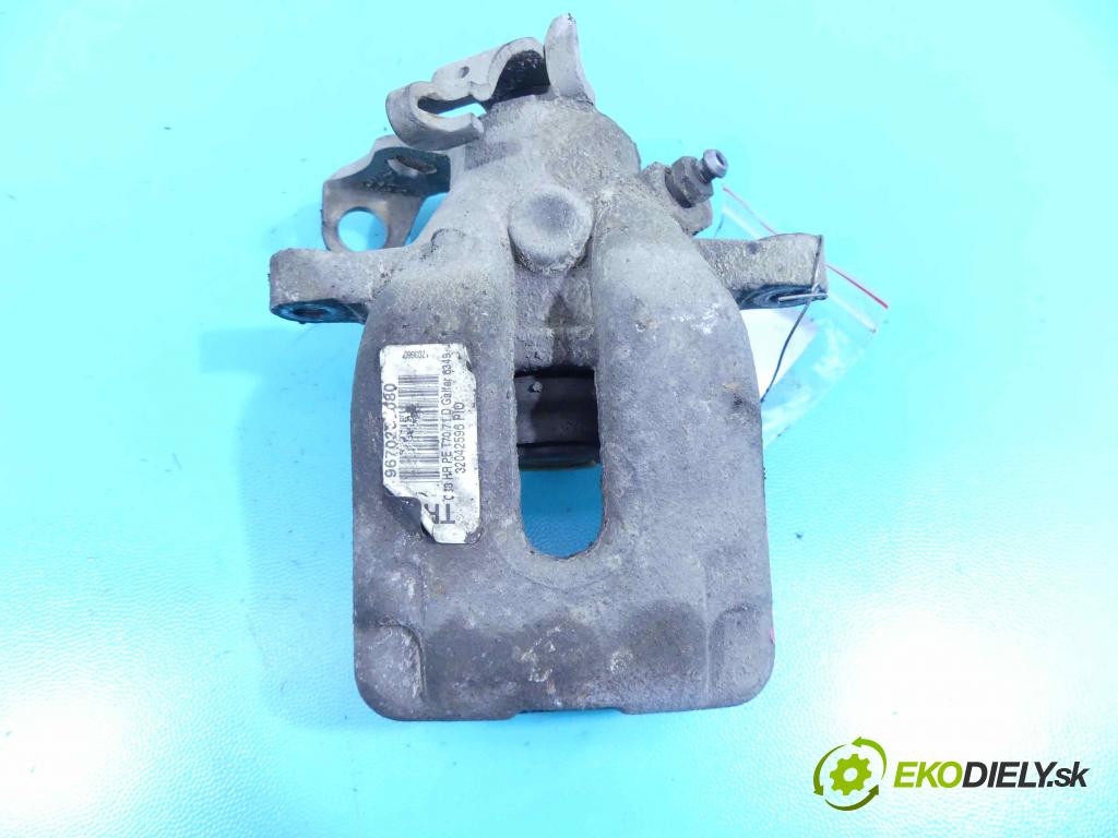 Citroen C4 I 2004-2011 1.6 hdi 109 HP manual 80 kW 1560 cm3 3- brzdič zadné pravý (Ostatné)