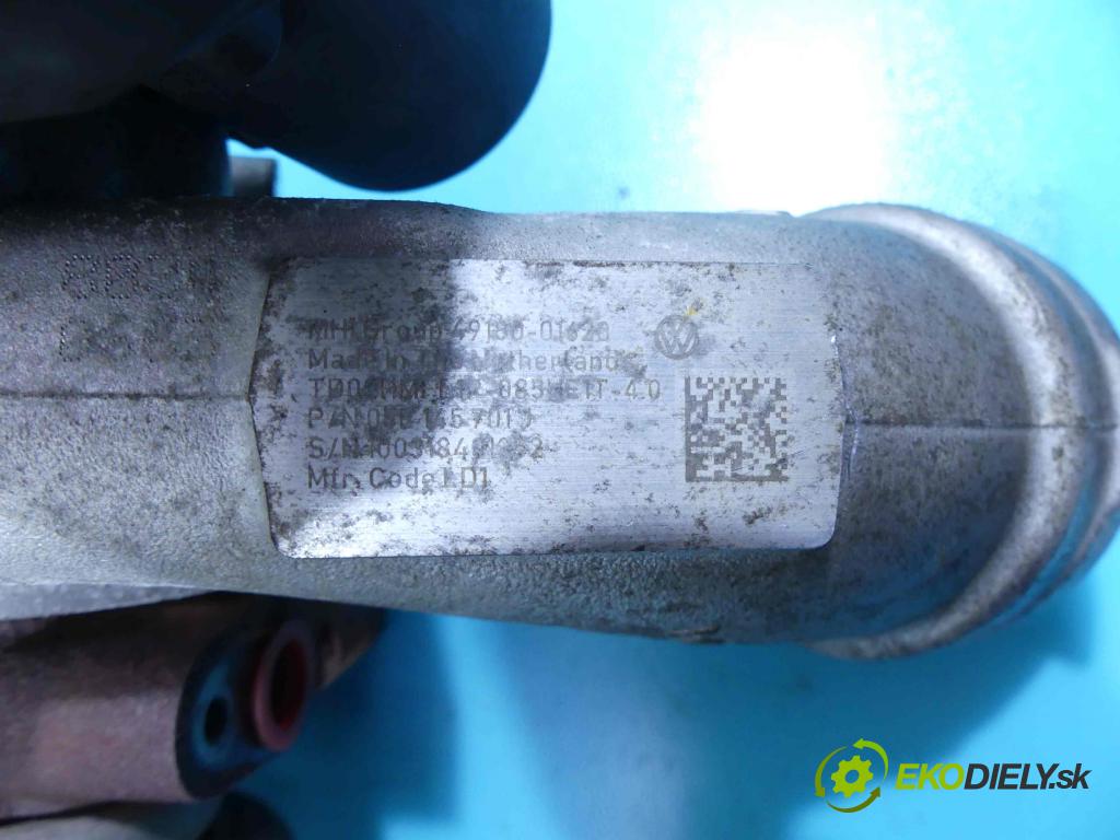 Audi A3 8V 2013-2020 1.5 TFSI 150 HP automatic 110 kW 1498 cm3 5- turbodúchadlo, turbo 49180-01620 (Turbodúchadlá (kompletné))