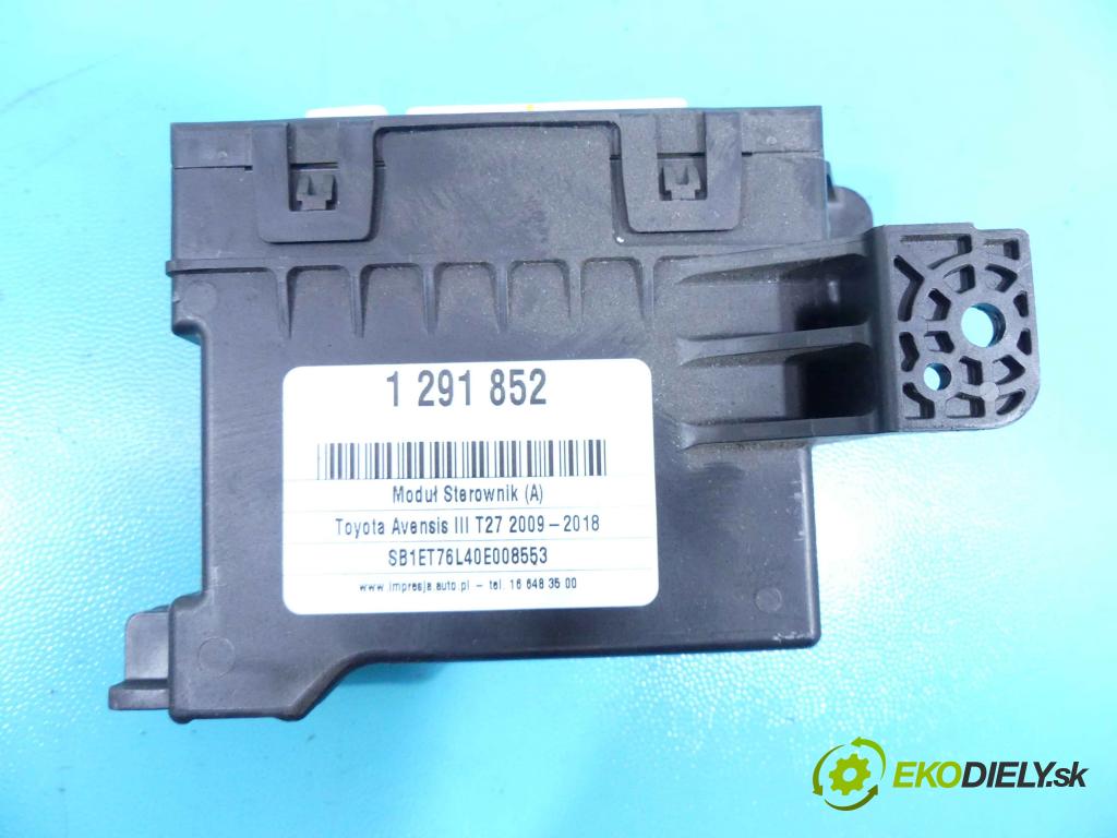 Toyota Avensis III T27 2009-2018 2.0 D4D 143 HP manual 105 kW 1995 cm3 5- modul riadiaca jednotka 88650-05310 (Ostatné)