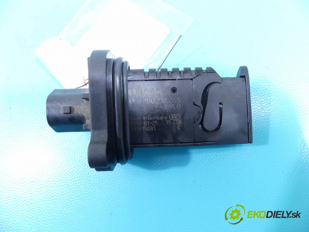 Suzuki SX4 II 2013-2021 1.4 T 140 HP manual 103 kW 1373 cm3 5- průtokoměr: 0280218265 (Váhy vzduchu)