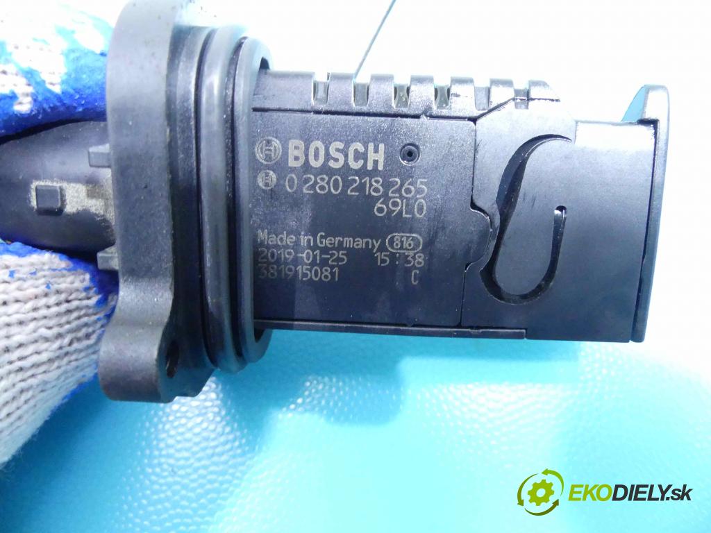 Suzuki SX4 II 2013-2021 1.4 T 140 HP manual 103 kW 1373 cm3 5- průtokoměr: 0280218265 (Váhy vzduchu)