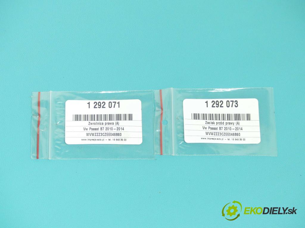 Vw Passat B7 2010-2014 2.0 tdi 177 HP automatic 130 kW 1968 cm3 4- náboj pravé (Náboje)