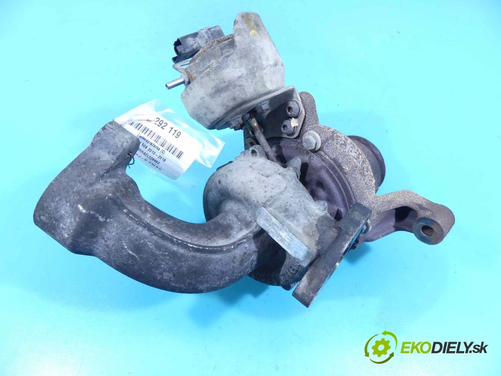 Peugeot 508 2010-2018 2.0 hdi 163 HP automatic 120 kW 1997 cm3 4- turbodúchadlo, turbo 806500-1 (Turbodúchadlá (kompletné))