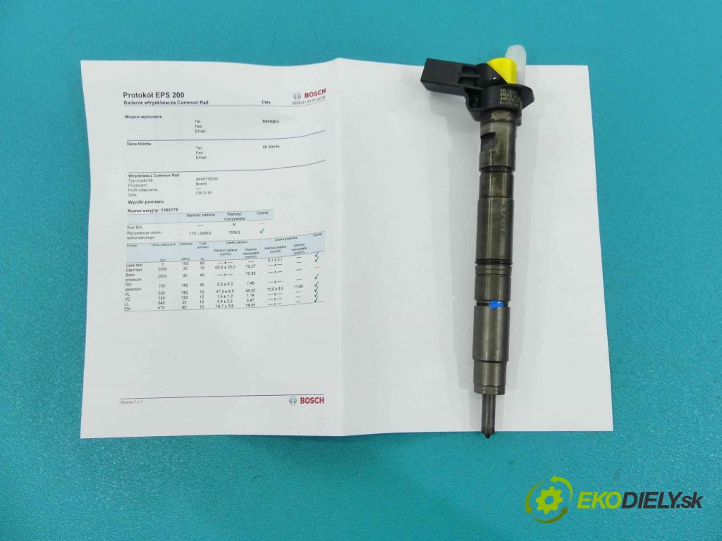 Vw Tiguan I 2007-2016 2.0 tdi 140 HP manual 103 kW 1968 cm3 5- vstrek 0445116030 (Vstrekovače)