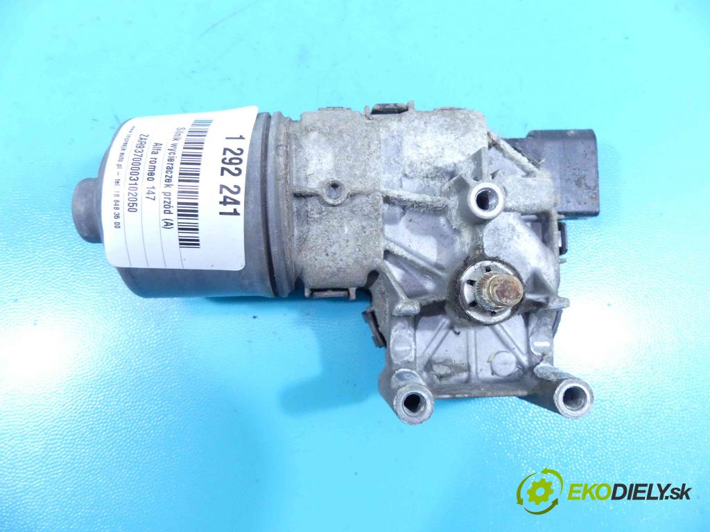 Alfa romeo 147 1.6 16v 105 HP manual 77 kW 1598 cm3 5- motor stieračov predné 0390241514