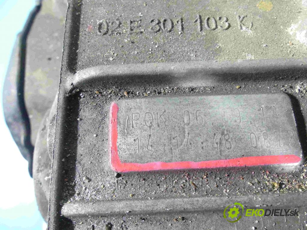 Vw Passat B7 2010-2014 2.0 tdi 177 HP automatic 130 kW 1968 cm3 4- prevodovka stupeň,rýchlosť automat PQK
