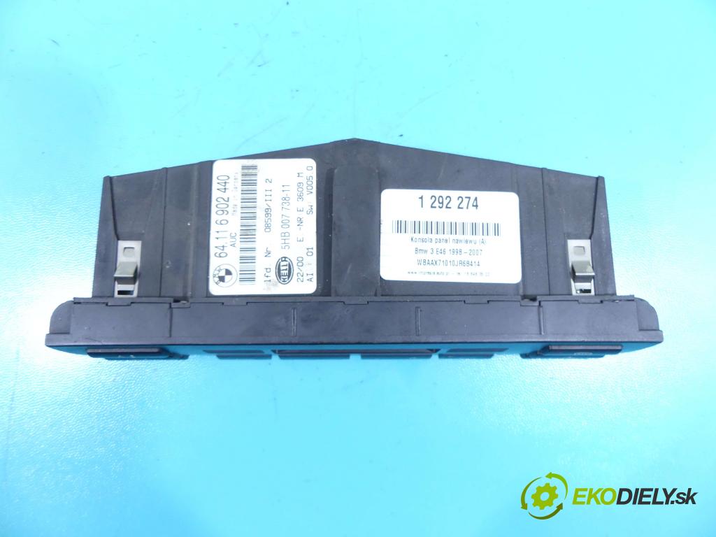 Bmw 3 E46 1998-2007 2.0d 136 HP automatic 100 kW 1951 cm3 5- panel kúrenia 6902440