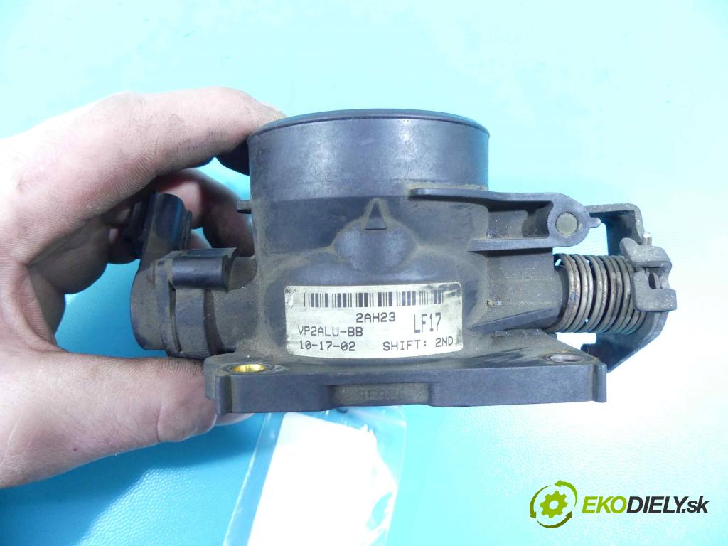 Mazda 6 I GG 2002-2007 2.0 16v 141 HP manual 104 kW 1999 cm3 4- klapka VP2ALU-BB (Škrtiace klapky)