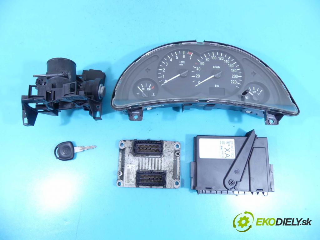 Opel Corsa C 2000-2006 1.0 12v 58 HP manual 43 kW 973 cm3 3- riadiaca jednotka motora 0261207960