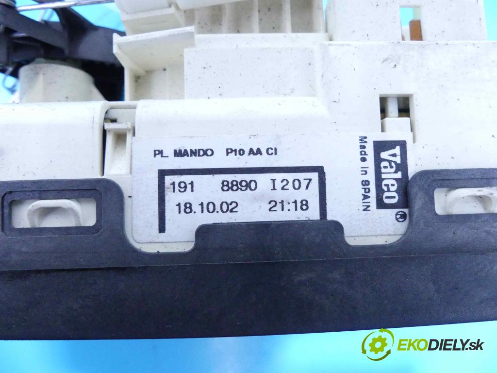 Opel Corsa C 2000-2006 1.0 12v 58 HP manual 43 kW 973 cm3 3- panel kúrenia 1918890