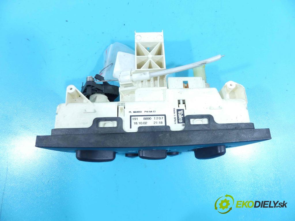 Opel Corsa C 2000-2006 1.0 12v 58 HP manual 43 kW 973 cm3 3- panel kúrenia 1918890