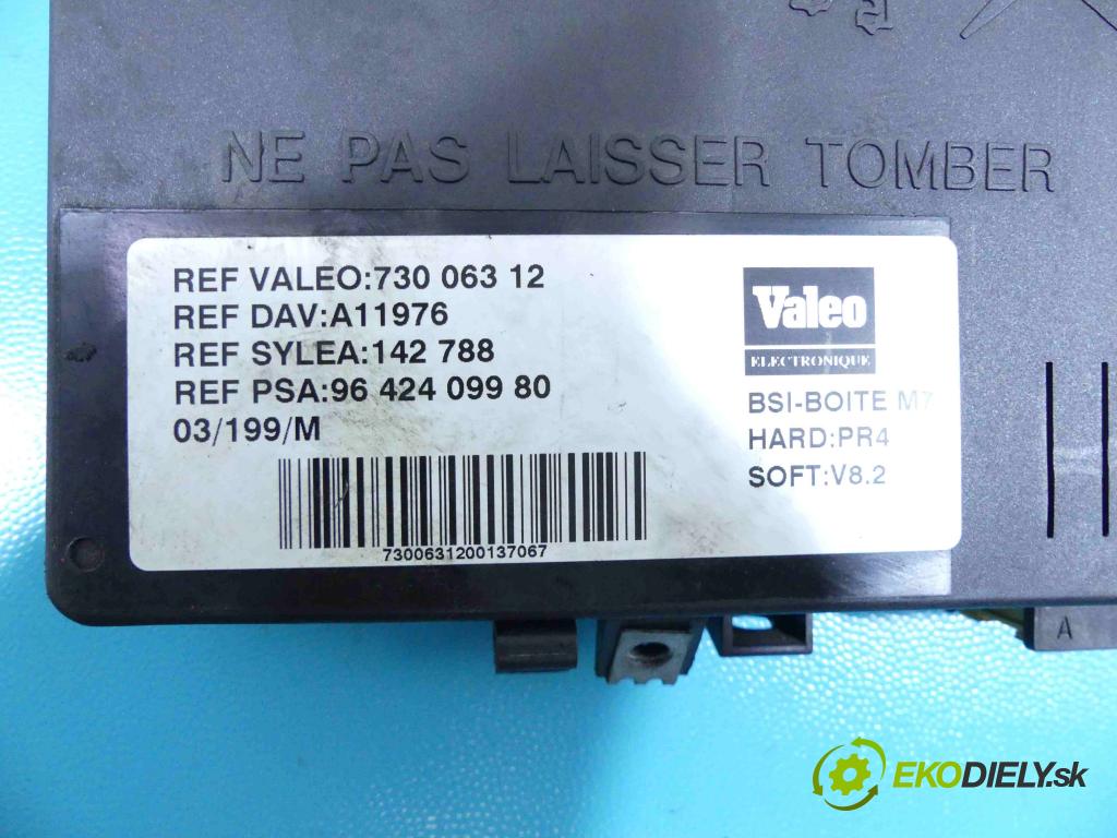 Peugeot Partner I 1996-2008 2.0 hdi 90 HP manual 66 kW 1997 cm3 5- modul riadiaca jednotka 9642409980 (Ostatné)