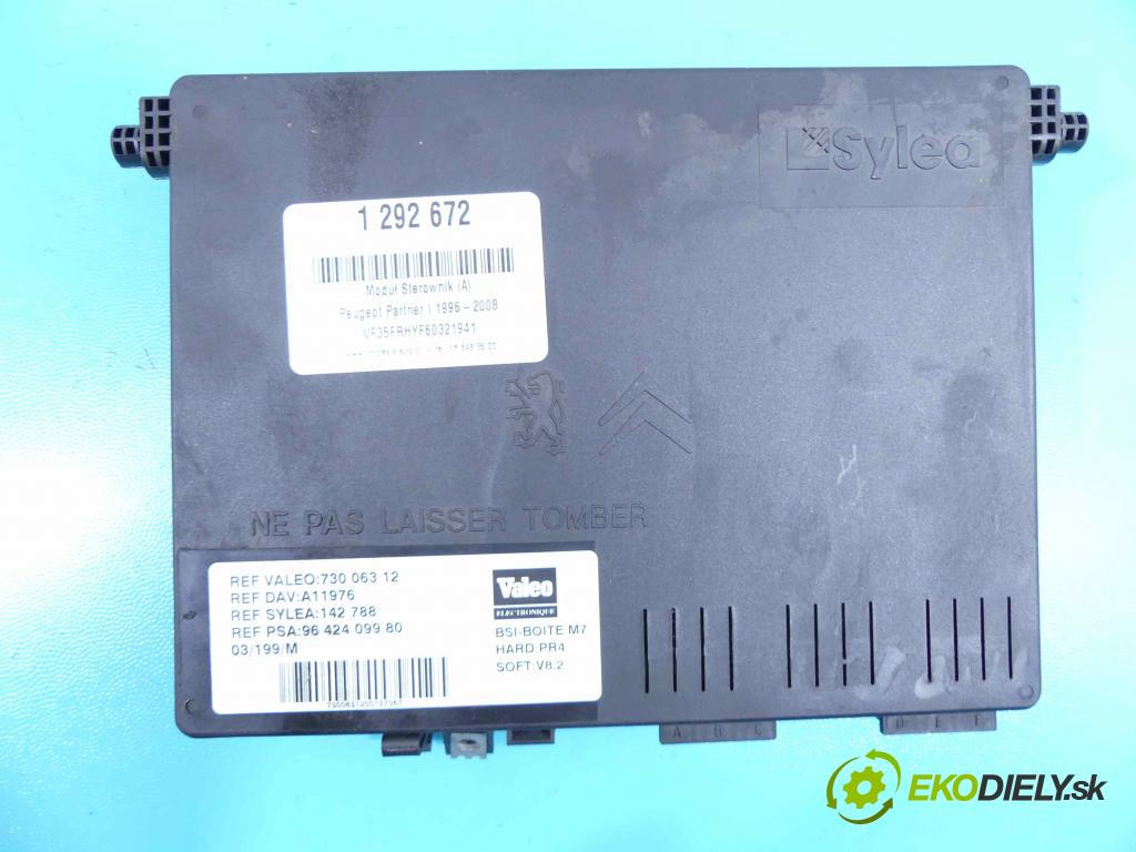 Peugeot Partner I 1996-2008 2.0 hdi 90 HP manual 66 kW 1997 cm3 5- modul riadiaca jednotka 9642409980 (Ostatné)