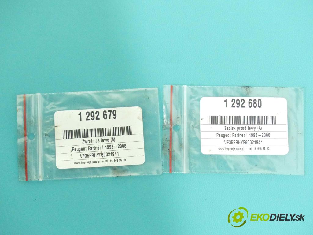 Peugeot Partner I 1996-2008 2.0 hdi 90 HP manual 66 kW 1997 cm3 5- náboj ľavé  (Náboje)