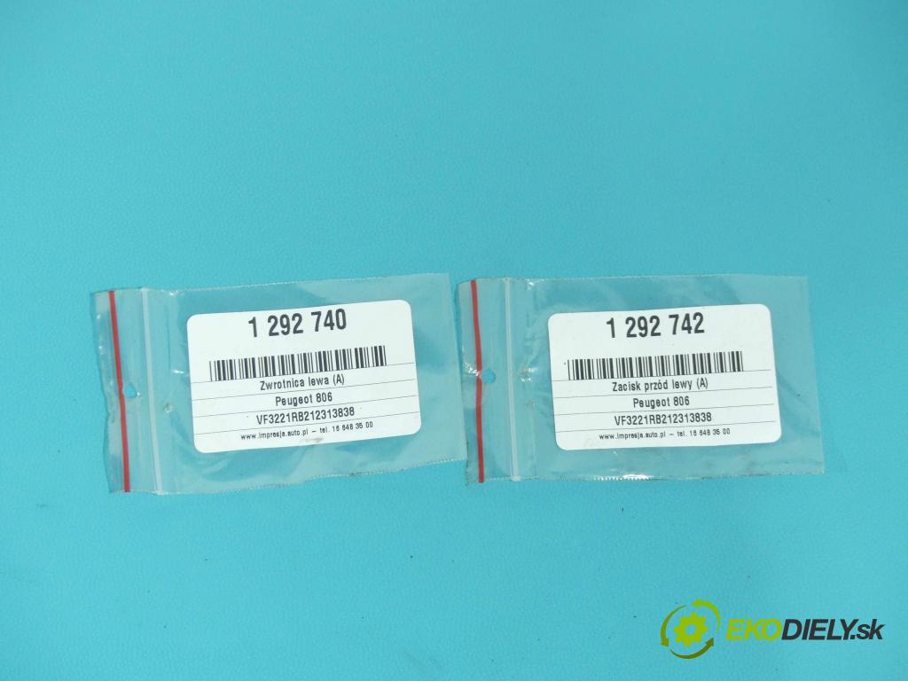 Peugeot 806 2.0 8v 121KM manual 89 kW 1998 cm3 5- náboj ľavé  (Náboje)